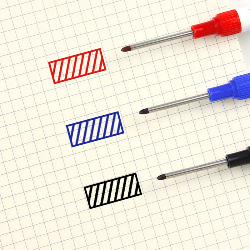 Marker z długą końcówką – na bazie oleju, szybkoschnący