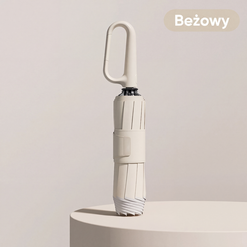 🌂Parasol z klamrą pierścieniową i odblaskowym paskiem