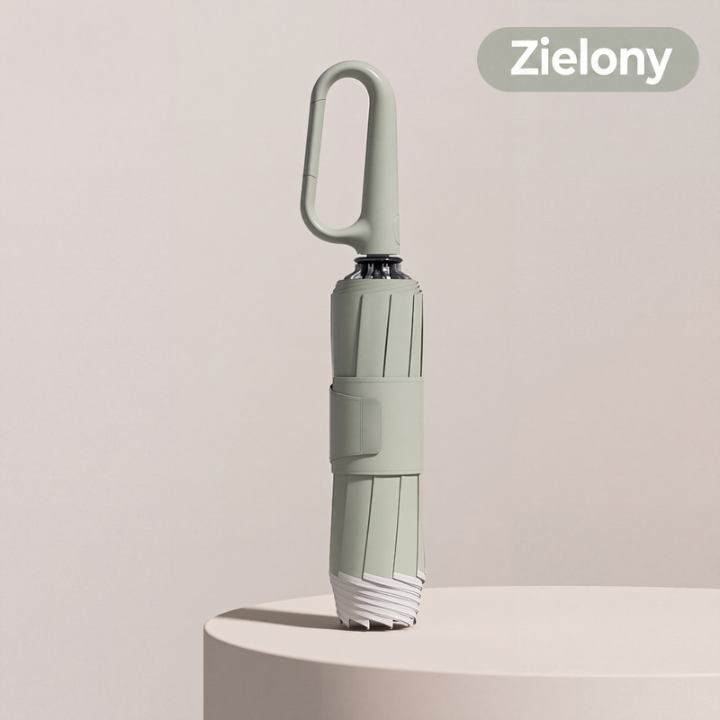 🌂Parasol z klamrą pierścieniową i odblaskowym paskiem