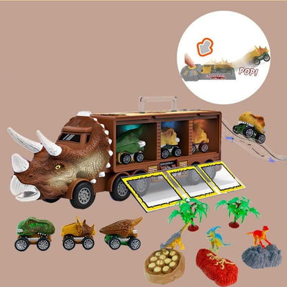 🦖⏰ CZASOWA OBNIŻKA 50% – Muzyczna Ciężarówka z Dinozaurami | Transportuj, baw się i odkrywaj muzykę