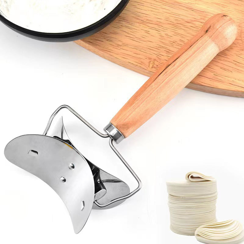 🥟Nożyk do cięcia ciasta na pierogi ze stali nierdzewnej🔪
