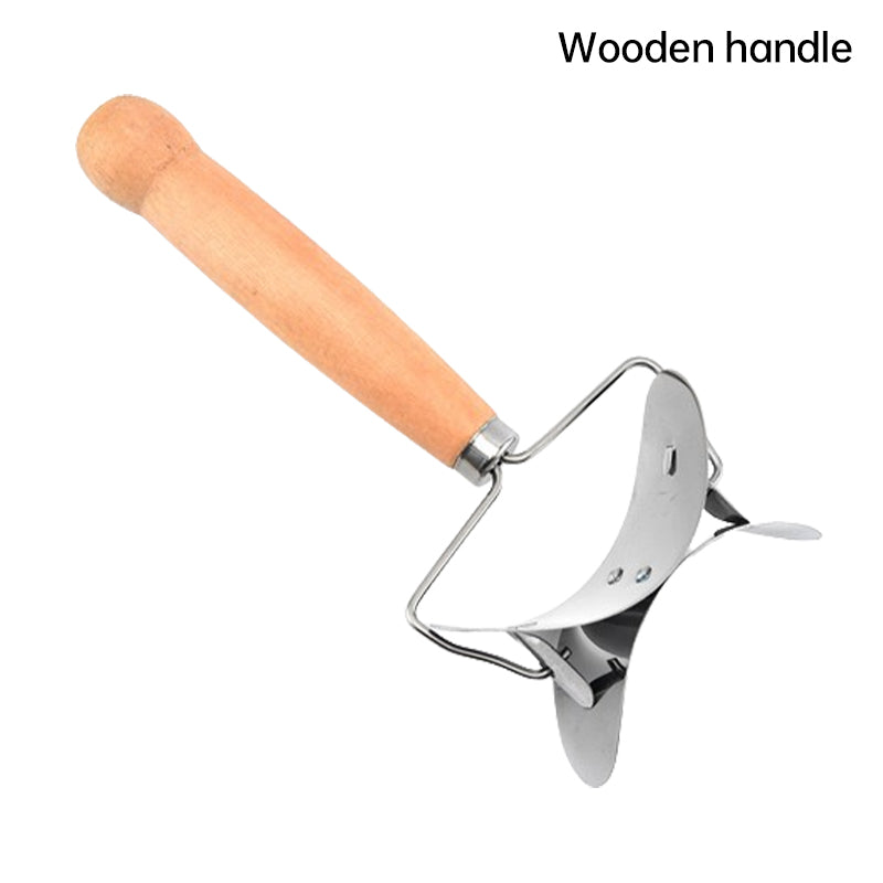 🥟Nożyk do cięcia ciasta na pierogi ze stali nierdzewnej🔪
