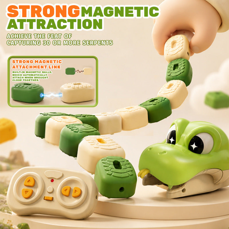 🐍 Gra magnetyczna – węże bojowe – 50% ZNIŻKI! OFERTA LIMITOWANA!🧲 Dla 2 graczy, 2 piloty, jedna arena – świetna zabawa dla dzieci i całej rodziny. Rozwija zręczność i refleks! 🎮✨