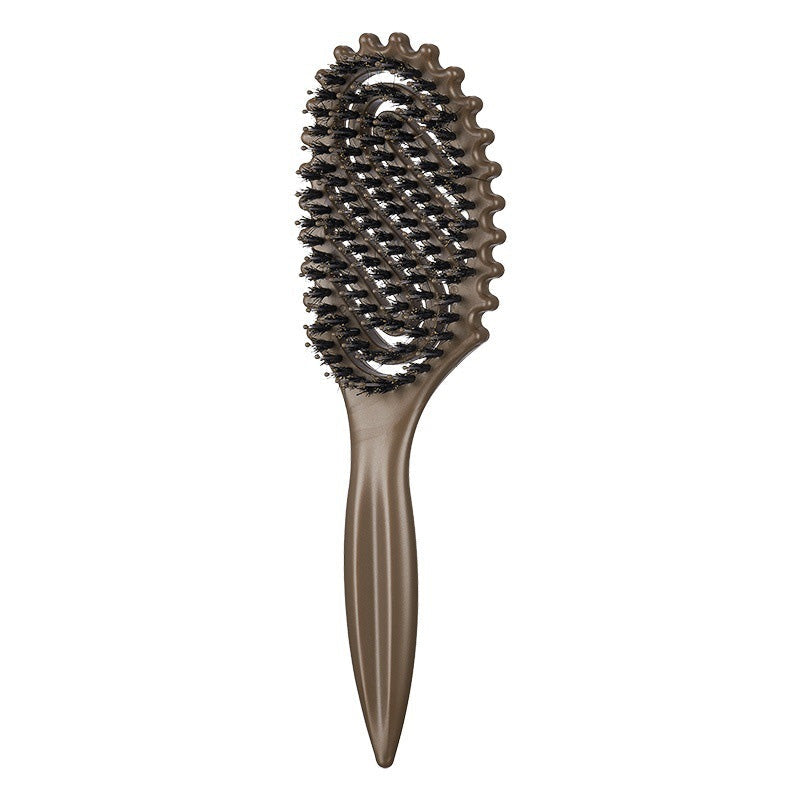 Vented Boar Bristle Brush for Curly Hair