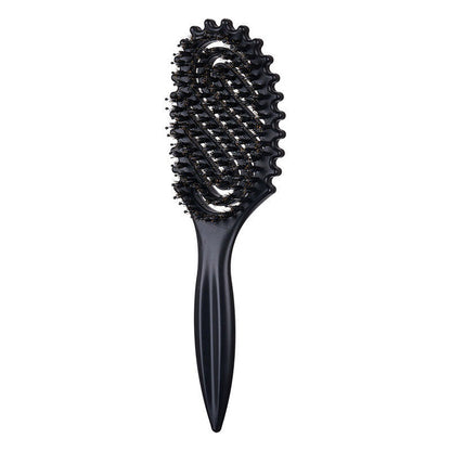 Vented Boar Bristle Brush for Curly Hair