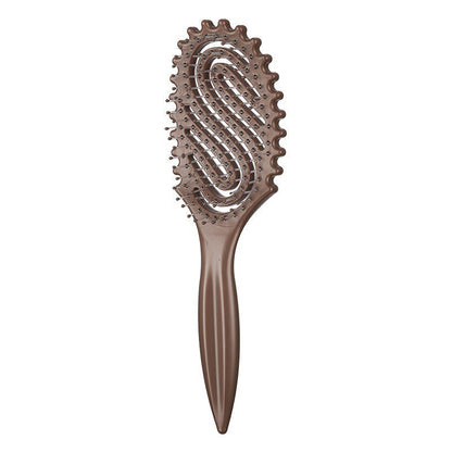 Vented Boar Bristle Brush for Curly Hair