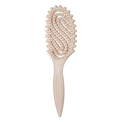 Vented Boar Bristle Brush for Curly Hair