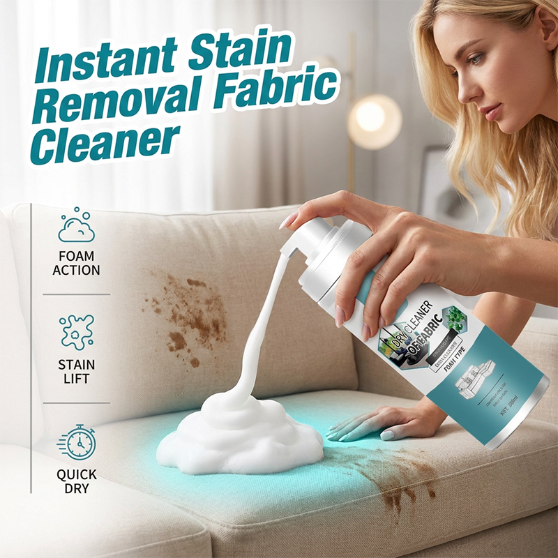🧼Teraz 50% taniej! Błyskawicznie usuwa plamy! Szybkoschnąca pianka czyszcząca do tkanin – nie wymaga spłukiwania. Przenośny środek do usuwania plam z tapicerki: sof, dywanów i poduszek.