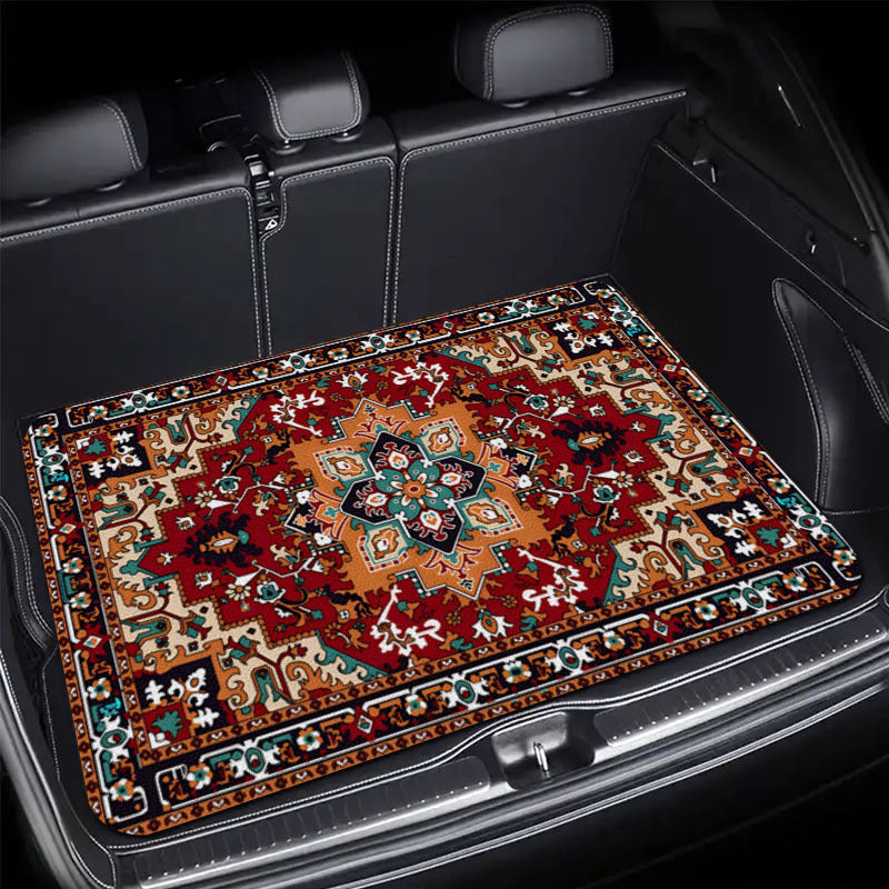 🚗 Zaoszczędź 50%! 🏵️ Uniwersalna mata do bagażnika – antypoślizgowa, trwała i łatwa w czyszczeniu ✨