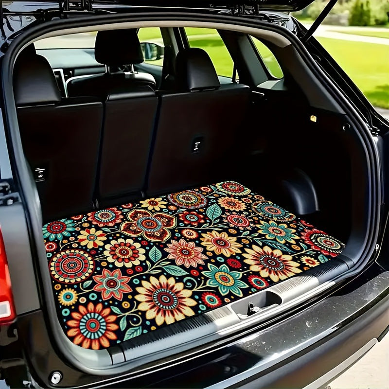 🚗 Zaoszczędź 50%! 🏵️ Uniwersalna mata do bagażnika – antypoślizgowa, trwała i łatwa w czyszczeniu ✨