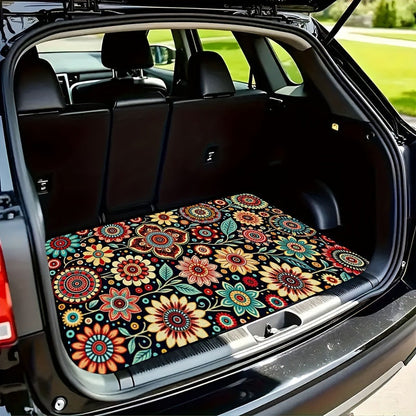 🚗 Zaoszczędź 50%! 🏵️ Uniwersalna mata do bagażnika – antypoślizgowa, trwała i łatwa w czyszczeniu ✨