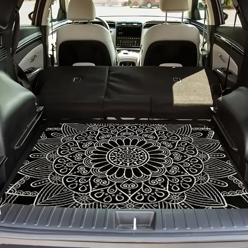 🚗 Zaoszczędź 50%! 🏵️ Uniwersalna mata do bagażnika – antypoślizgowa, trwała i łatwa w czyszczeniu ✨