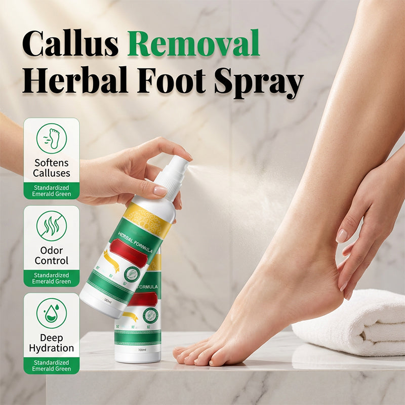 Odświeżający spray do pielęgnacji stóp z formułą ziołową
