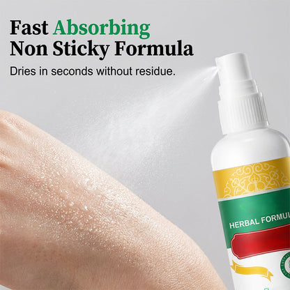 Odświeżający spray do pielęgnacji stóp z formułą ziołową