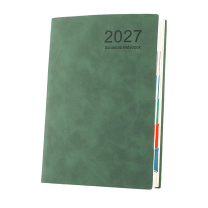 Minimalistyczny planer dzienny na rok 2027