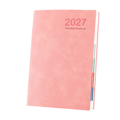 Minimalistyczny planer dzienny na rok 2027