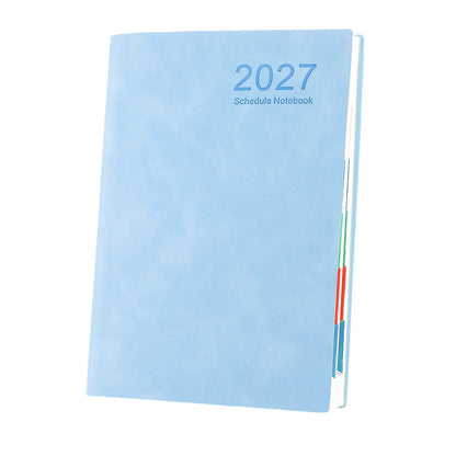 Minimalistyczny planer dzienny na rok 2027