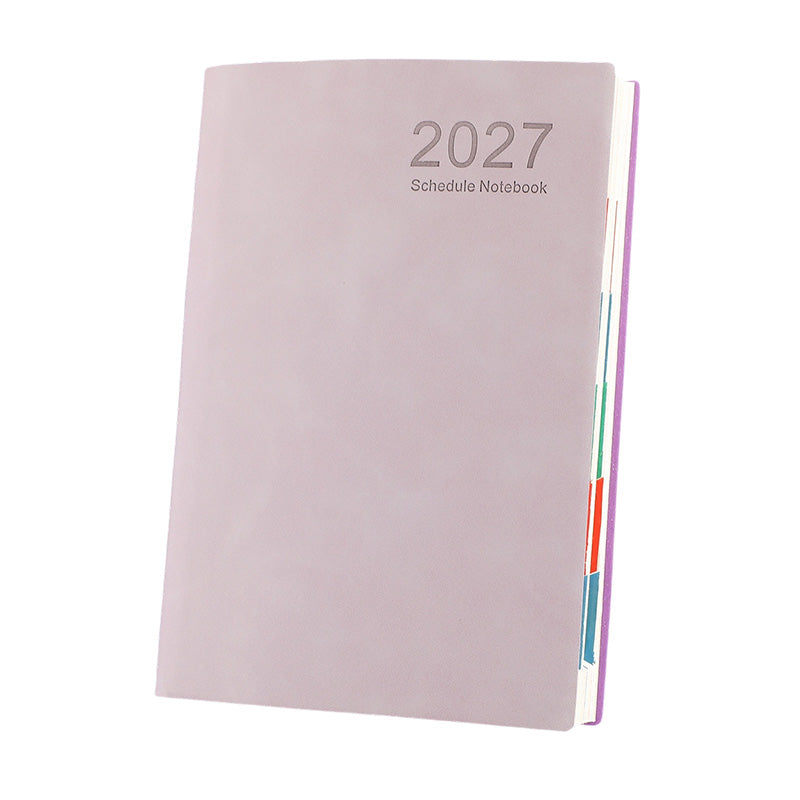 Minimalistyczny planer dzienny na rok 2027