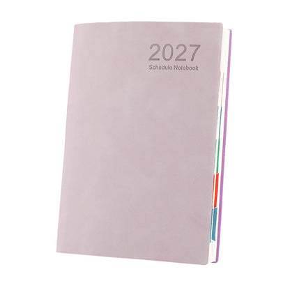 Minimalistyczny planer dzienny na rok 2027
