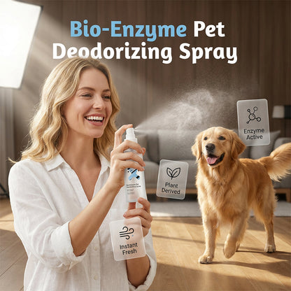 🐾 Bioenzymatyczny spray neutralizujący zapachy zwierząt | Świeżość w domu