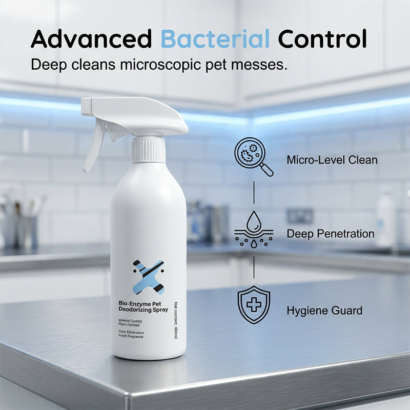 🐾 Bioenzymatyczny spray neutralizujący zapachy zwierząt | Świeżość w domu