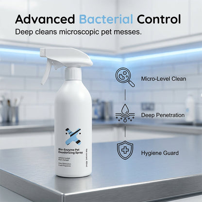 🐾 Bioenzymatyczny spray neutralizujący zapachy zwierząt | Świeżość w domu