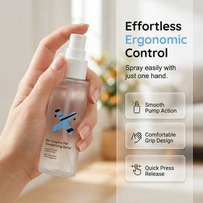 🐾 Bioenzymatyczny spray neutralizujący zapachy zwierząt | Świeżość w domu