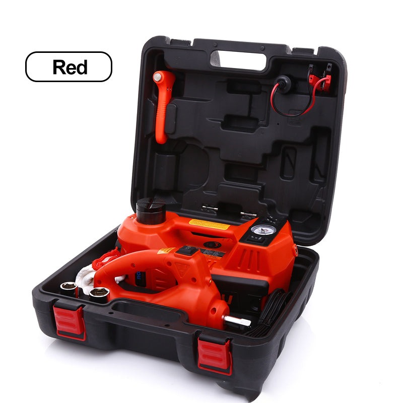 Zestaw elektrycznego podnośnika hydraulicznego 12 V do samochodów