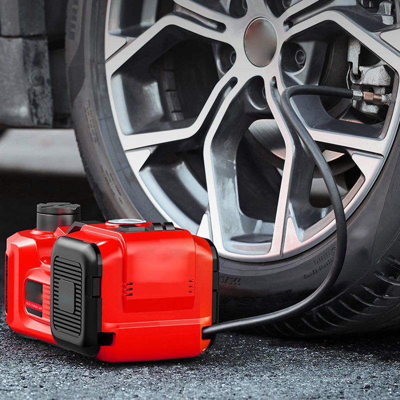 Zestaw elektrycznego podnośnika hydraulicznego 12 V do samochodów