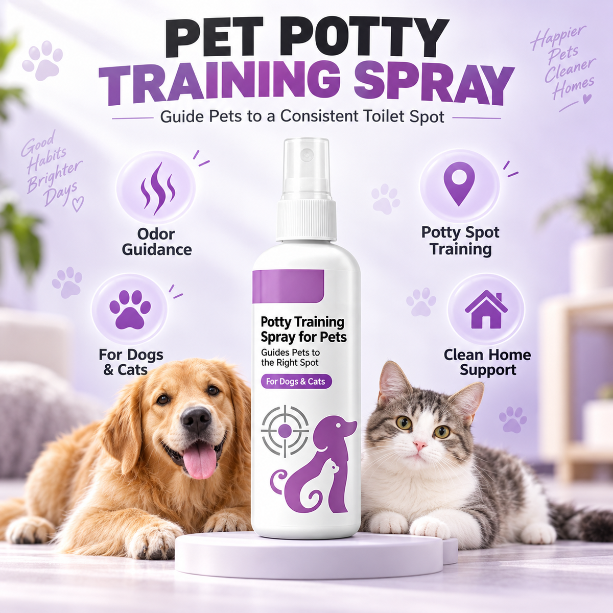 🥳 Hit oferty! 🥳 💞 Ponad 10 000 sprzedanych! Spray do nauki korzystania z kuwety! Pomaga zwierzakom – bezpieczny i łatwy w użyciu. Dla czystego domu – zamów swój już teraz! ✅🐾
