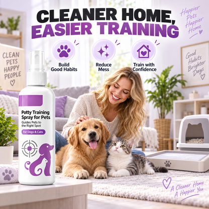 🥳 Hit oferty! 🥳 💞 Ponad 10 000 sprzedanych! Spray do nauki korzystania z kuwety! Pomaga zwierzakom – bezpieczny i łatwy w użyciu. Dla czystego domu – zamów swój już teraz! ✅🐾