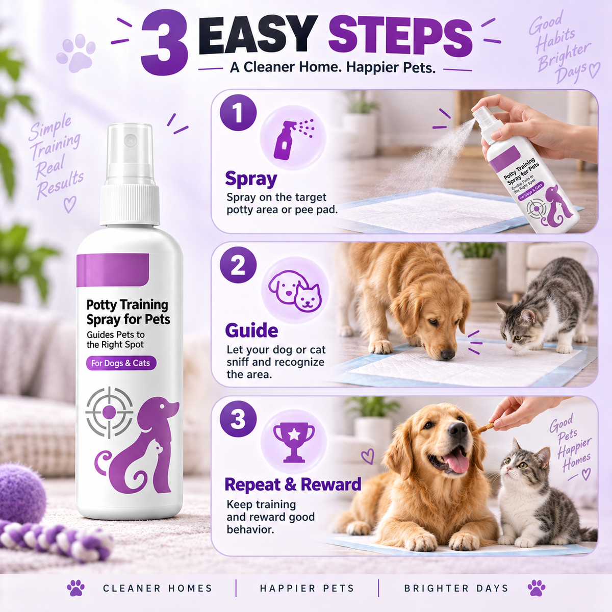 🥳 Hit oferty! 🥳 💞 Ponad 10 000 sprzedanych! Spray do nauki korzystania z kuwety! Pomaga zwierzakom – bezpieczny i łatwy w użyciu. Dla czystego domu – zamów swój już teraz! ✅🐾