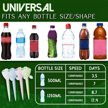 🌱💧 Regulowane kolce nawadniające – automatyczny system kropelkowy do roślin doniczkowych