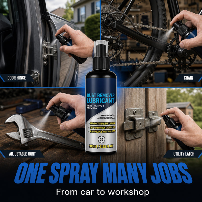 Rust-Free Glide SpraySpray zapewniający płynny ruch i ochronę przed rdzą