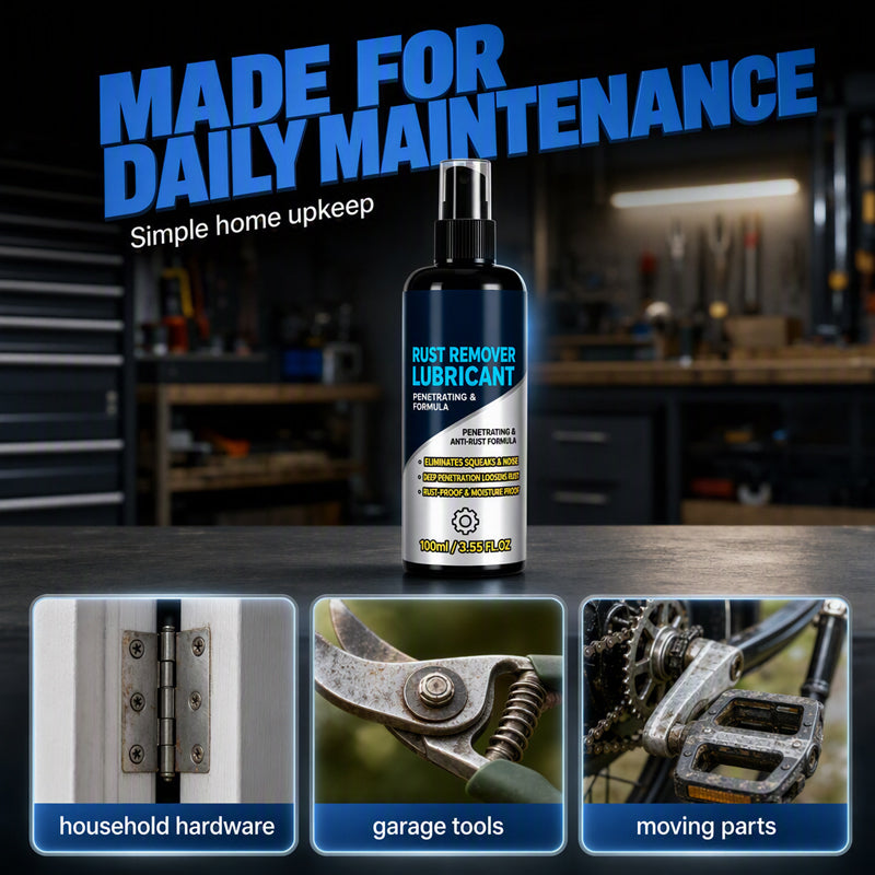 Rust-Free Glide SpraySpray zapewniający płynny ruch i ochronę przed rdzą