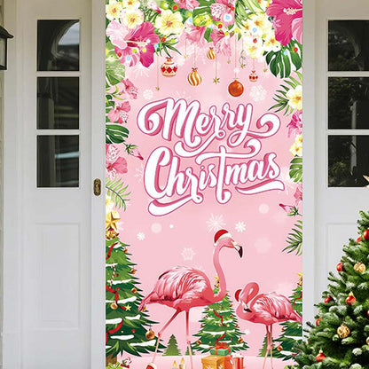 🎄 Świąteczna dekoracja na drzwi, 90 × 180 cm