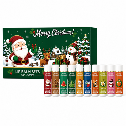 📢📢 50% taniej!! ⏰ Świąteczny zestaw balsamów do ust – nawilżające i idealne na prezent ✨