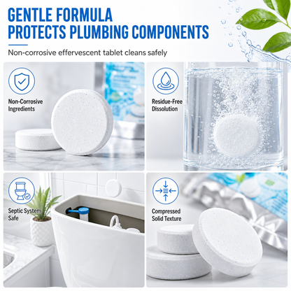 💞Ponad 50 tys. sprzedanych sztuk! 🚽Zestaw 20 tabletek odświeżających do spłuczki – musująca formuła zwalcza nieprzyjemne zapachy, a powolne uwalnianie składników zapewnia ciągłe czyszczenie. Bezpieczne dla instalacji hydraulicznej! 🧼✅