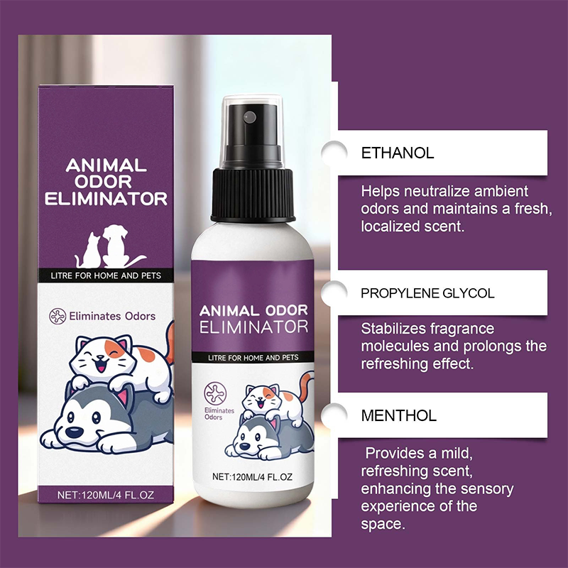 Skuteczny spray do usuwania zapachów po zwierzętach 🐱 Długotrwała świeżość, a nie tylko maskowanie zapachów 🍃