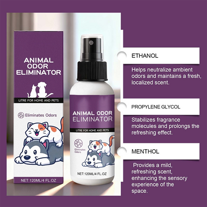 Skuteczny spray do usuwania zapachów po zwierzętach 🐱 Długotrwała świeżość, a nie tylko maskowanie zapachów 🍃