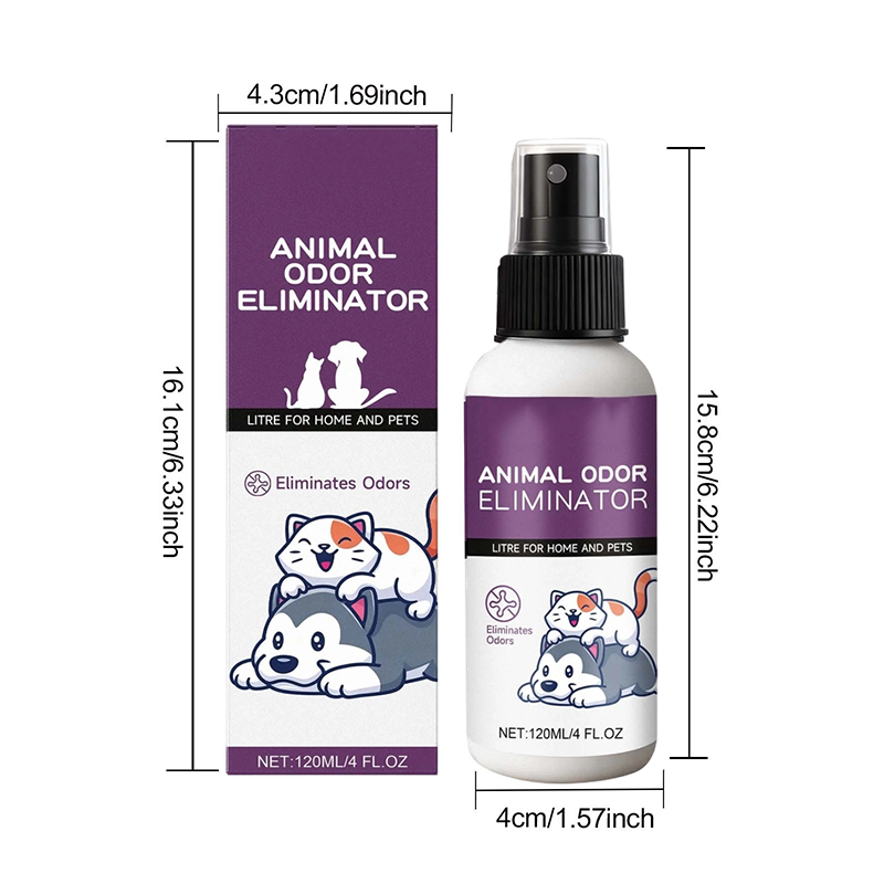 Skuteczny spray do usuwania zapachów po zwierzętach 🐱 Długotrwała świeżość, a nie tylko maskowanie zapachów 🍃