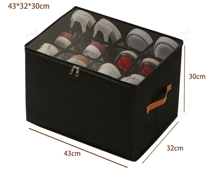 ⏰ 50% TANIEJ! 💥 Organizer na Buty z Tkaniny – Praktyczne Pudełko do Przechowywania! 👟✨