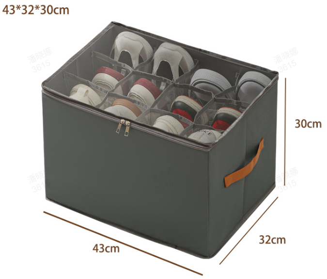 ⏰ 50% TANIEJ! 💥 Organizer na Buty z Tkaniny – Praktyczne Pudełko do Przechowywania! 👟✨